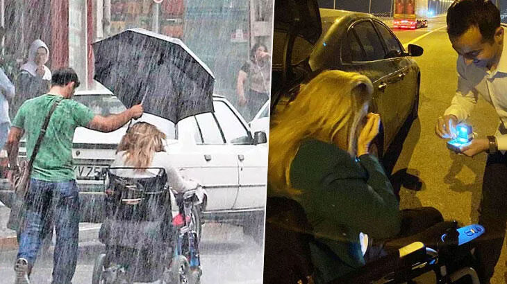Türkiye onları bu fotoğrafla tanımıştı! Bursa’da aynı şemsiye altından dünyaevine