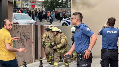Mobilya atölyesinde yangın! Vatandaşlar sokağa döktü
