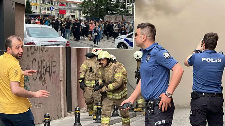 Mobilya atölyesinde yangın! Vatandaşlar sokağa döktü