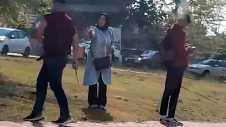 Liselilerin bıçaklı kavgası! 1 kişi karnından yaralandı