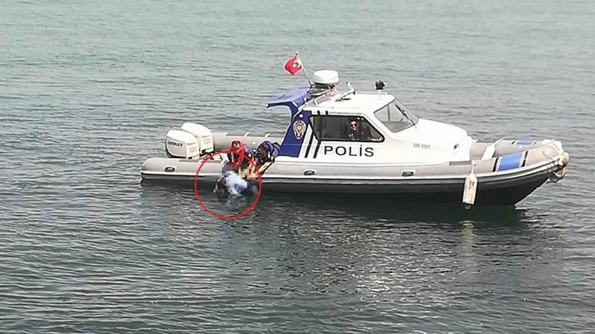 Denizde kadın cesedi bulundu