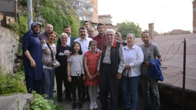 Başkan Yılmaz ev ziyaretlerine devam ediyor