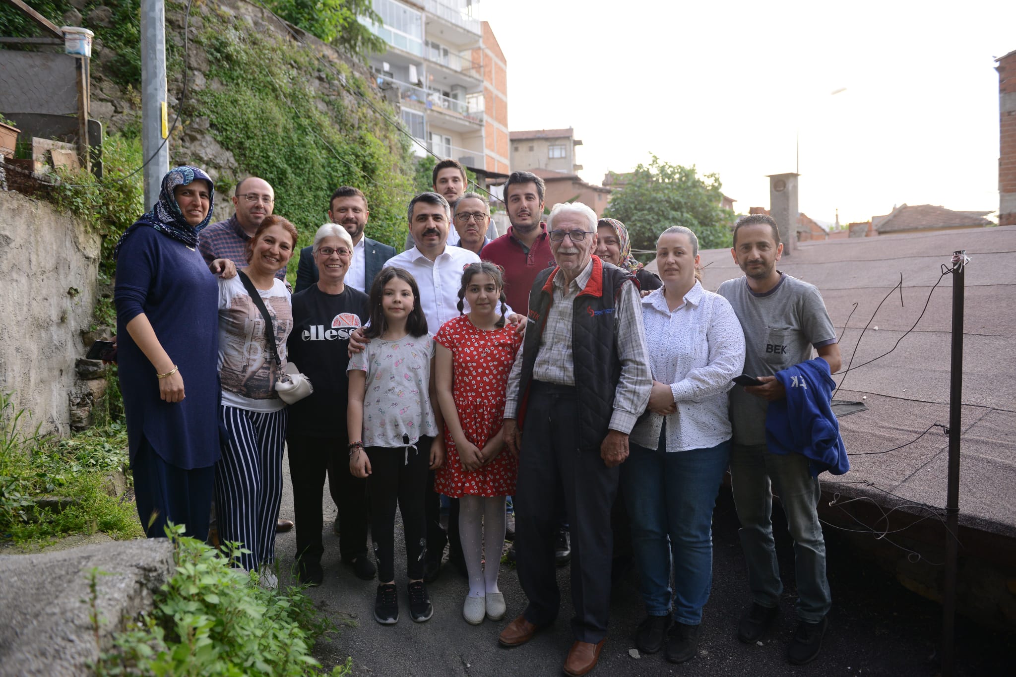 Başkan Yılmaz ev ziyaretlerine devam ediyor