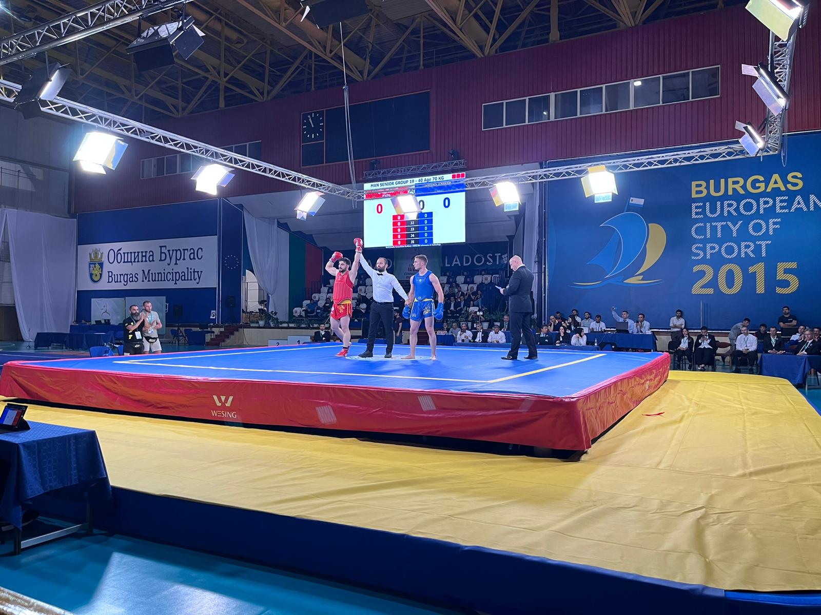Avrupa Wushu Şampiyonası’nda Yıldırım imzası Avrupa Wushu Şampiyonası’nda Yıldırım imzası