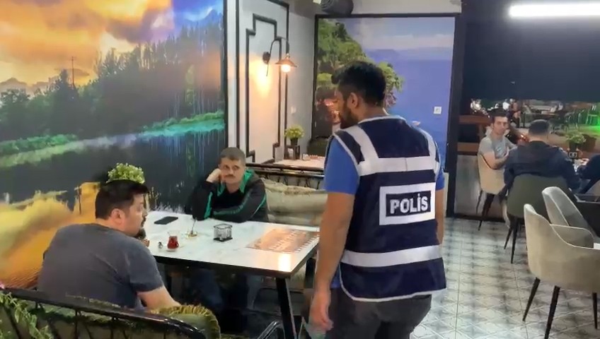 Bursa’da asayiş uygulaması Bursa’da asayiş uygulaması