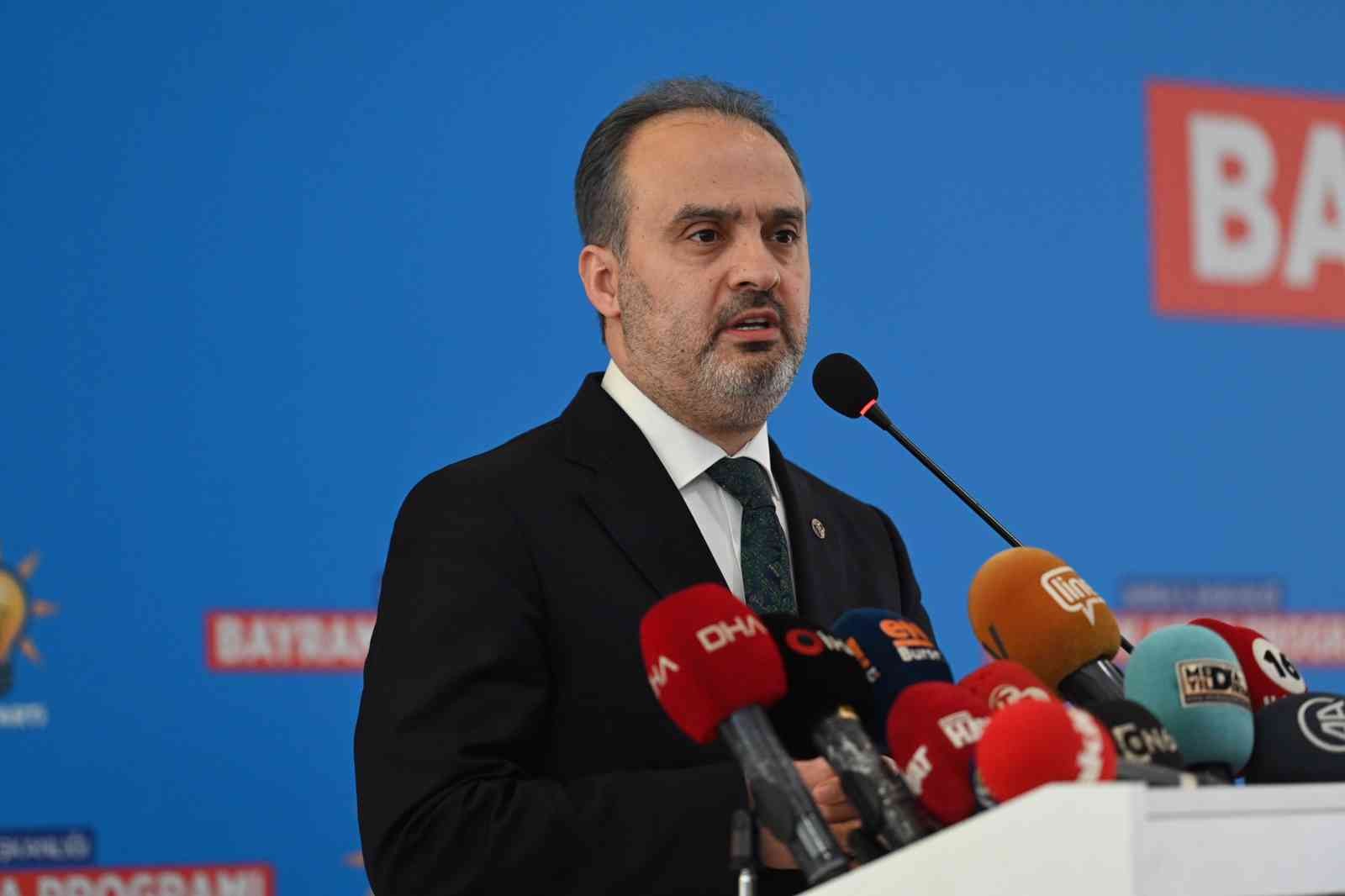 Bursa’da hizmetler hız kesmeyecek