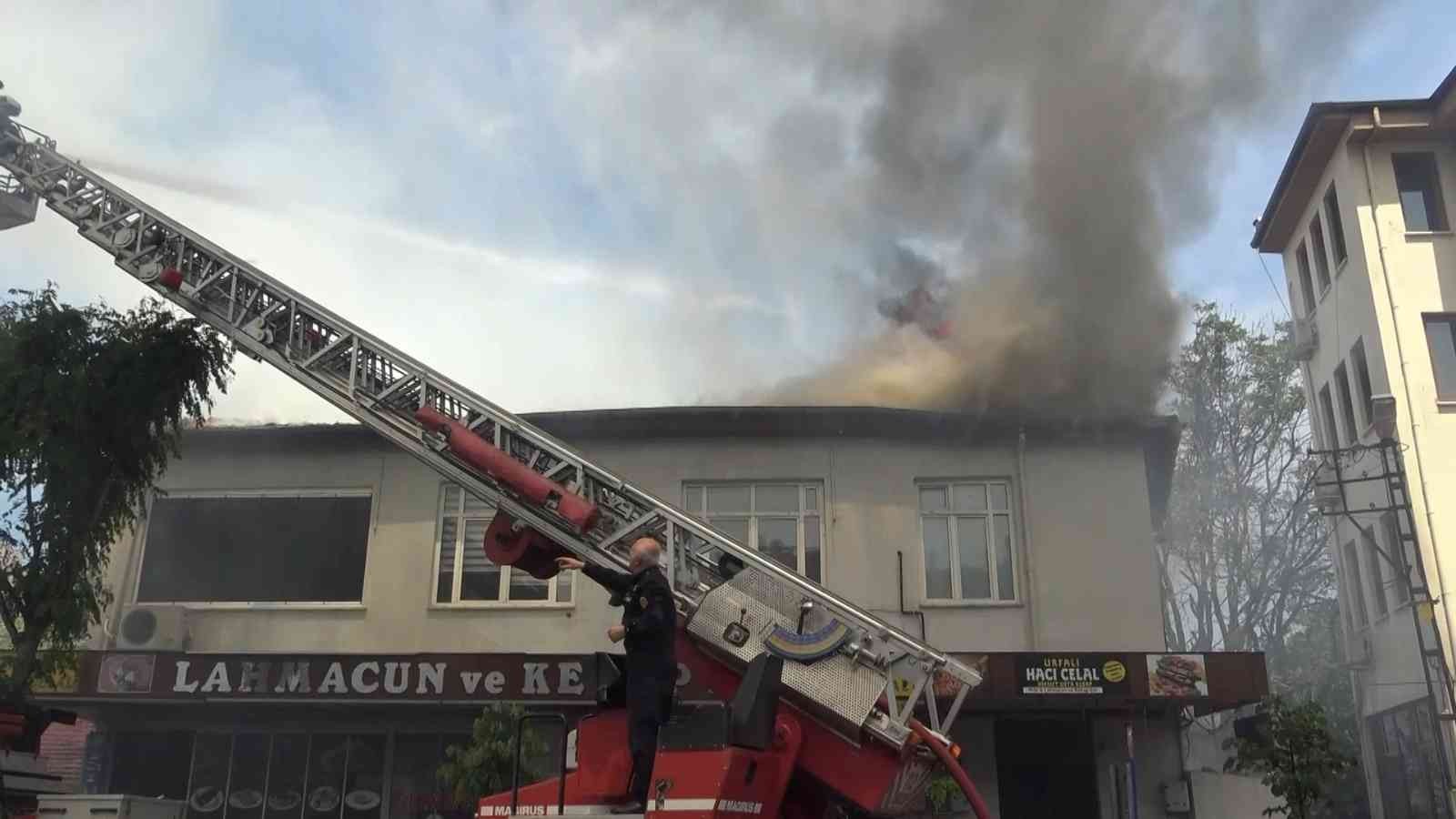 Bursa’da korkutan yangın! Alevler her yerden göründü