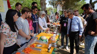 Bursa Uludağ Üniversitesi (BUÜ) öğrenci toplulukları tarafından düzenlenen festival start