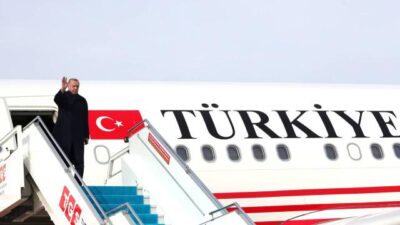 Cumhurbaşkanı Erdoğan, Azerbaycan’a gitti