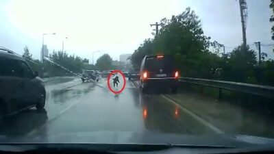 Bursa’da inanılmaz kurtuluş! Saniye saniye kaydedildi…