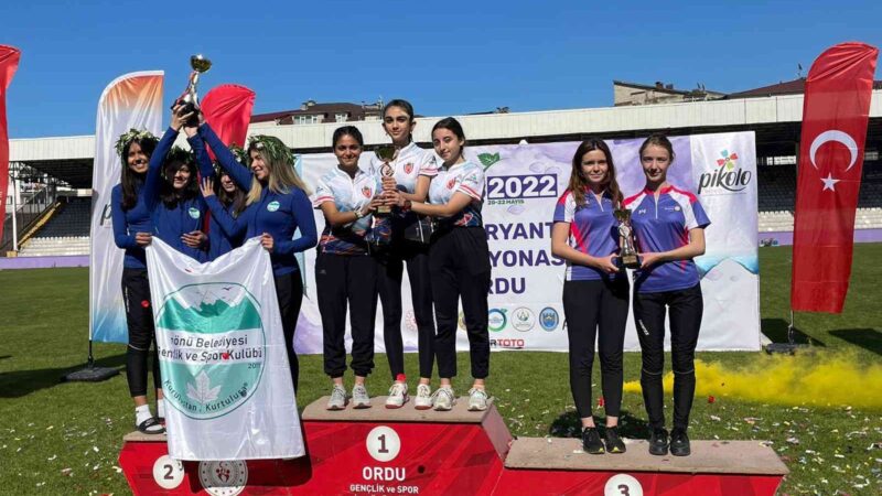 İnegöl Belediye Spor Kulübü DOSTUM Oryantiring Takımı, Ordu’da düzenlenen Gençler