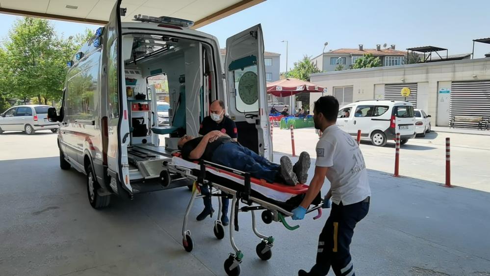 Bursa’da makineye sıkışan işçi ölümden döndü! Bursa’da makineye sıkışan işçi ölümden döndü!