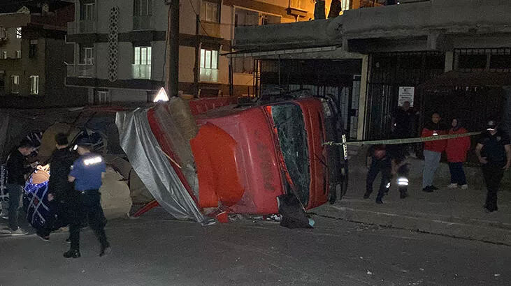 Freni boşalan kamyon 24 yaşındaki Ayşenur’un sonu oldu!