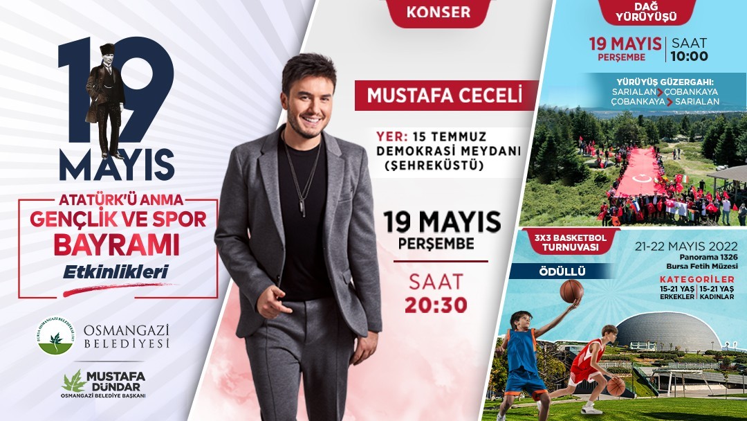 19 Mayıs coşkusu Osmangazi’de zirve yapacak! 1 osmangazide 19 mayis coskusu yasanacak f65e0b2