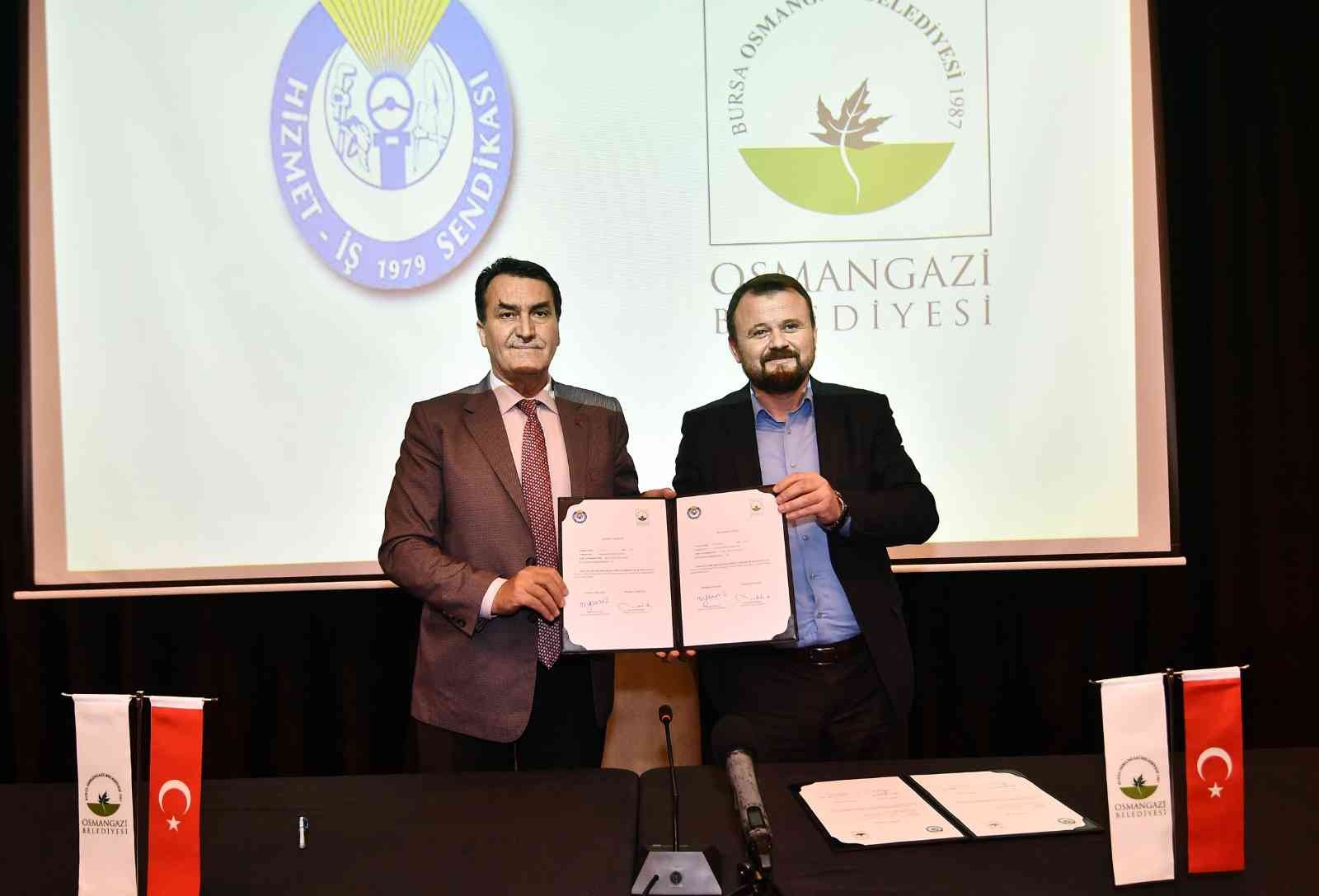 Osmangazi’den işçilere rekor zam