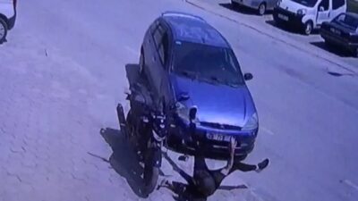 Bursa’da feci kaza! O anlar kamerada