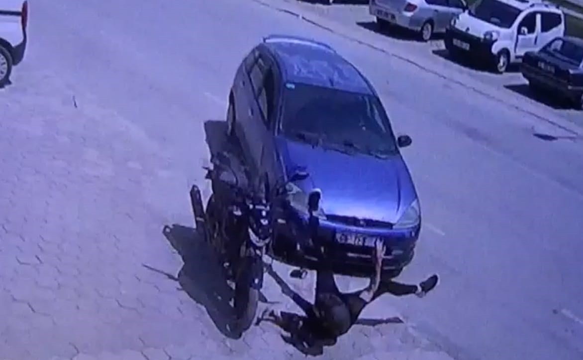 Bursa’da feci kaza! O anlar kamerada