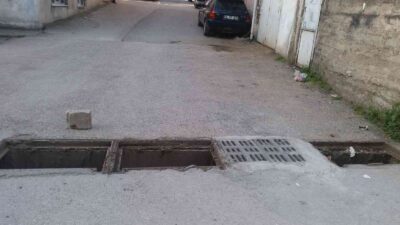 Pes doğrusu… Bursa’da hırsızlar mazgalları çaldı