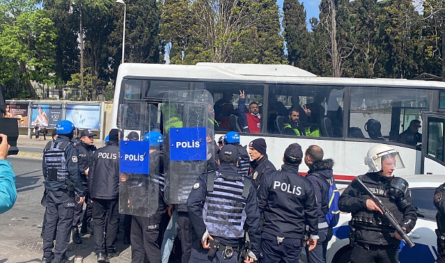 Taksim’de 1 Mayıs hareketliliği; Gözaltılar var…