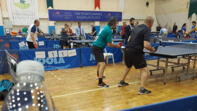 Bursa’da masa tenisi şöleni