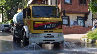 Yıldırım’ın cadde ve sokaklarında bahar temizliği