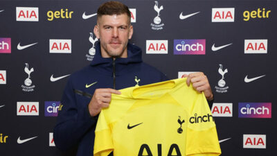 Tottenham’a 34’lük kaleci