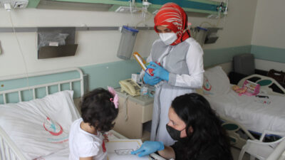 Büyükşehir’den hasta çocuklara moral