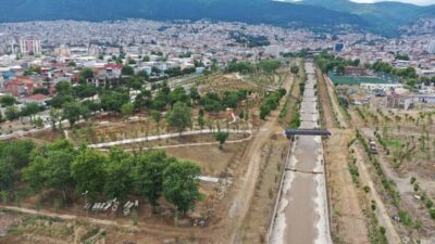 Gökdere yeşile bezeniyor