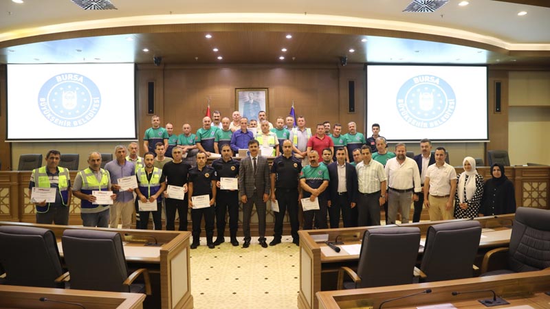 Ulaştıran ekip, sertifikalarına kavuştu