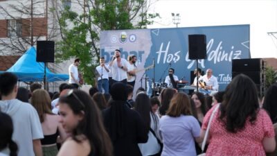 Üniversite öğrencileri Anıl Can ile coştu