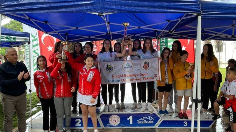 2021-2022 sezonu Oryantiring U14 Türkiye Şampiyonası finallerinde İnegöl rüzgarları esti.