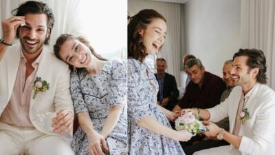 Evlilik yolunda ilk adımı attılar! Ünlü çift nişanlandı