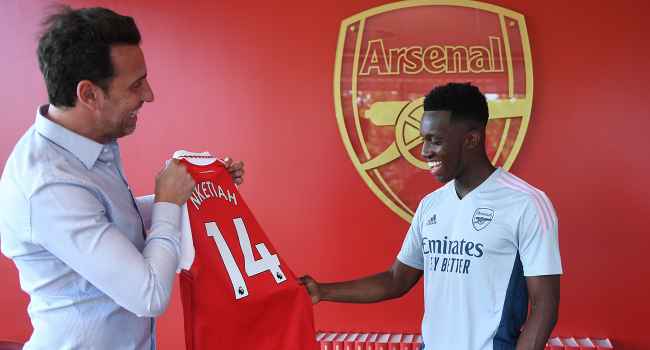 Arsenal, Nketiah’ın sözleşmesini uzattı