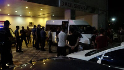 Kayısı kavgası hastaneyi karıştırdı: 2’si polis 6 yaralı, 13 gözaltı
