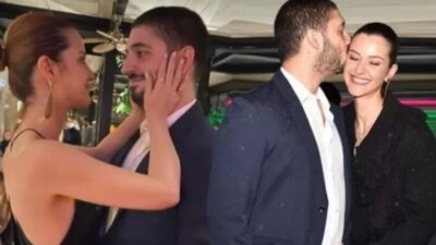 Denizde aşka geldi!