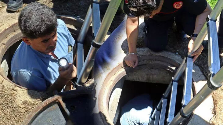‘Kanalizasyona hırsızlık şüphelisi girdi’ ihbarı ekipleri alarma geçirdi