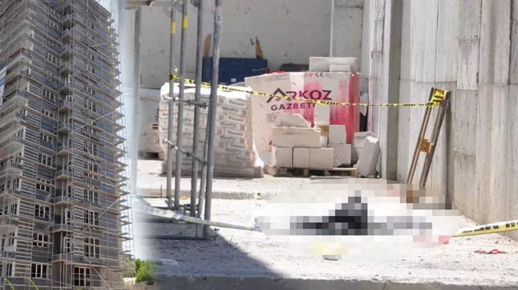Feci olay! 15’inci kattan düşen işçi öldü