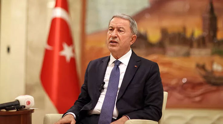 Milli Savunma Bakanı Akar, Dibeybe ile görüştü