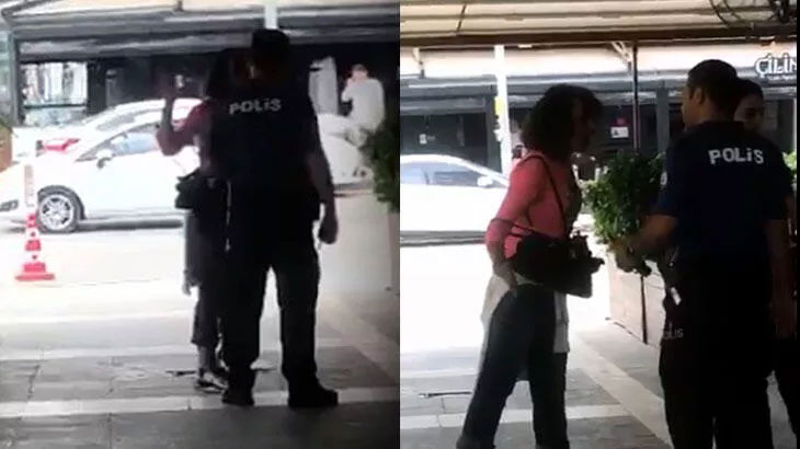 Yediği tatlının parasını ödemedi; iş yerinin camlarını kırıp polise hakaret etti