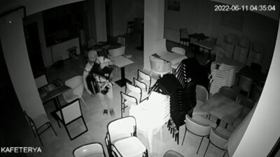 Bursa’da açılışa hazırlanan dernek binasından hırsızlık