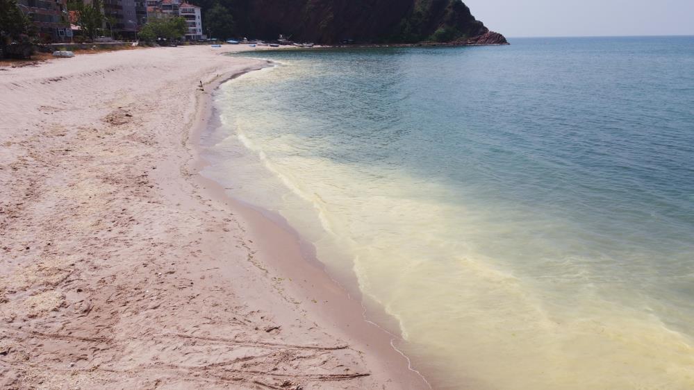 Karadeniz’de şaşırtan görüntü! Nedeni belli oldu