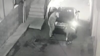 Bursa’da bir garip mazgal hırsızlığı! O anlar kamerada