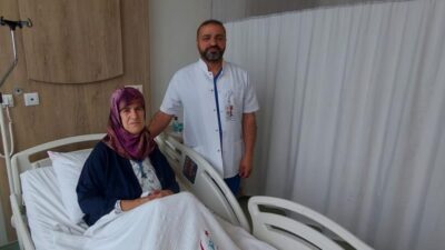 76 yaşındaki kadın Bursa’da sağlığına kavuştu