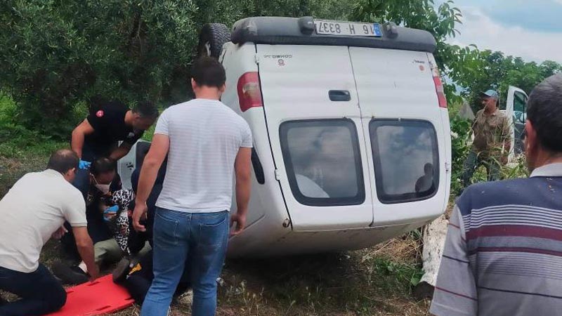 Bursa’da feci kaza: Yaralılar var