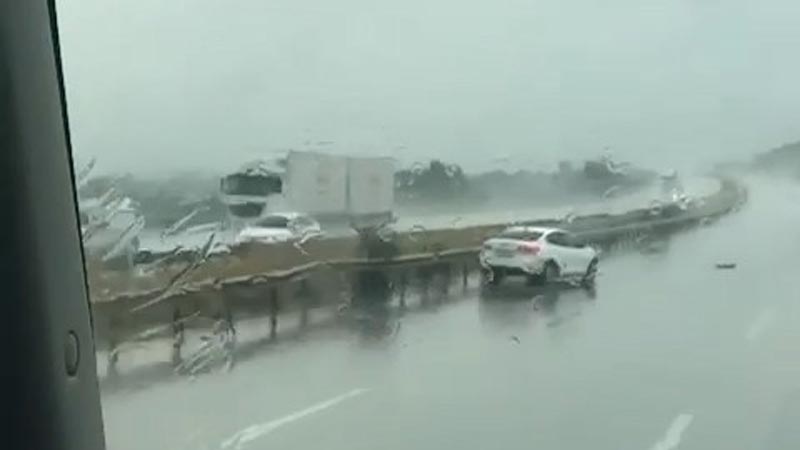 Bursa’da otobandaki kaza kamerada