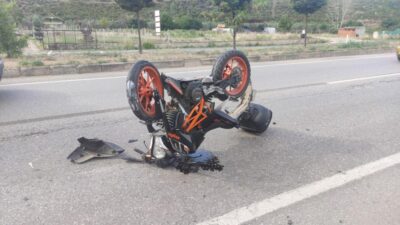 Bursa’da feci kaza! Ölümden döndü