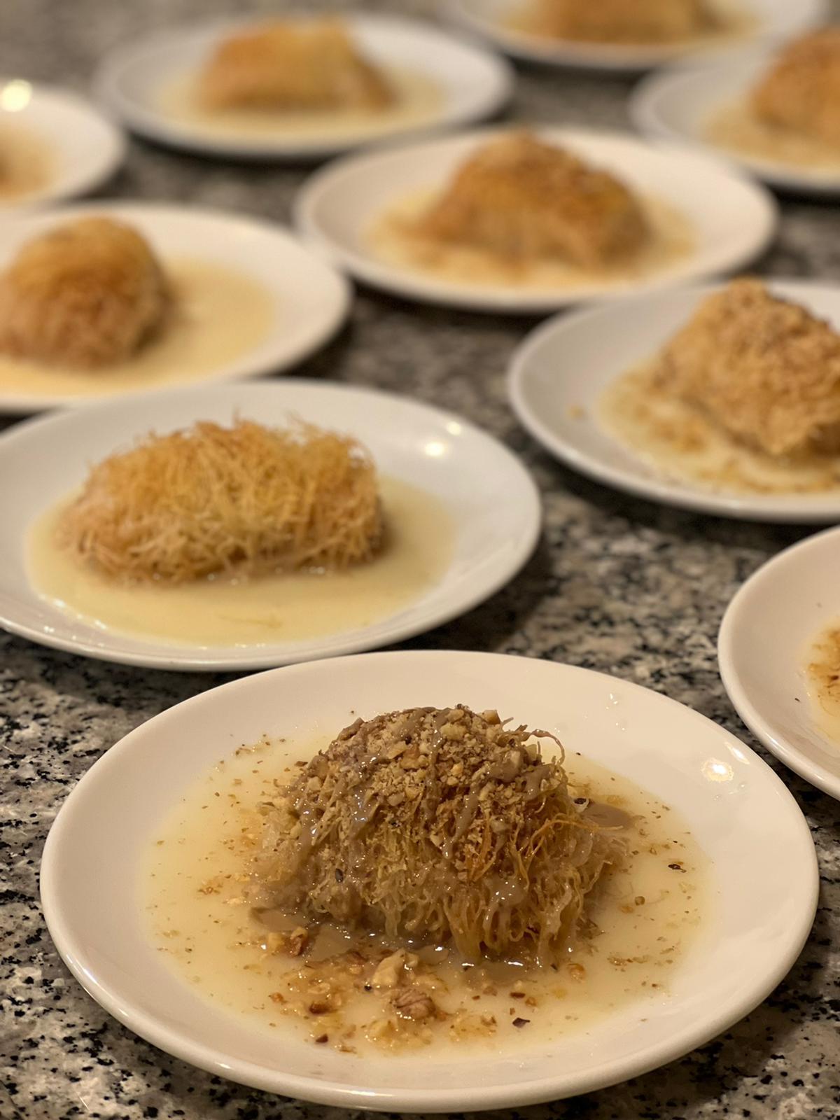 İnegöl’de köftenin partneri ‘Sütlü Kadayıf’