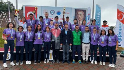 Büyükşehirli kanoculardan 4 kupa, 36 madalya