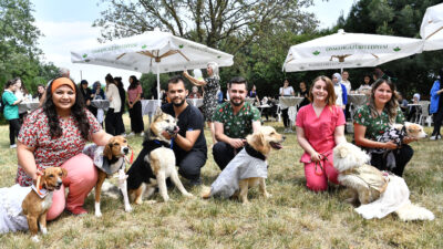 Can dostlar çevre için podyuma çıktı