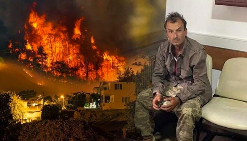 Marmaris yangını faili tutuklandı Marmaris yangını faili tutuklandı